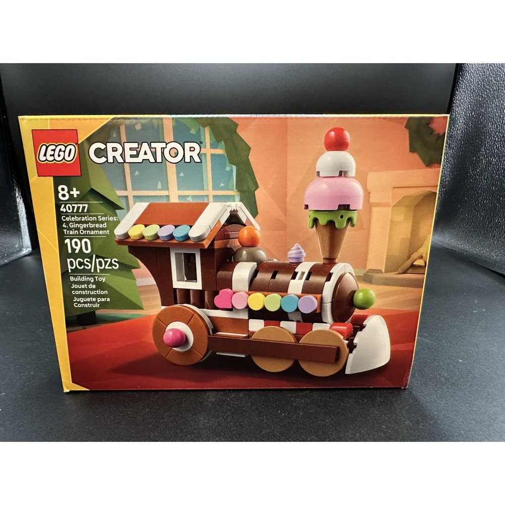 LEGO 40777 Gingerbread Train Ornament Creator Celebration Series 190pcs New